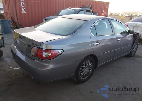 2004 Lexus Es 330 from USA, damaged, VIN JTHBA30G845048809